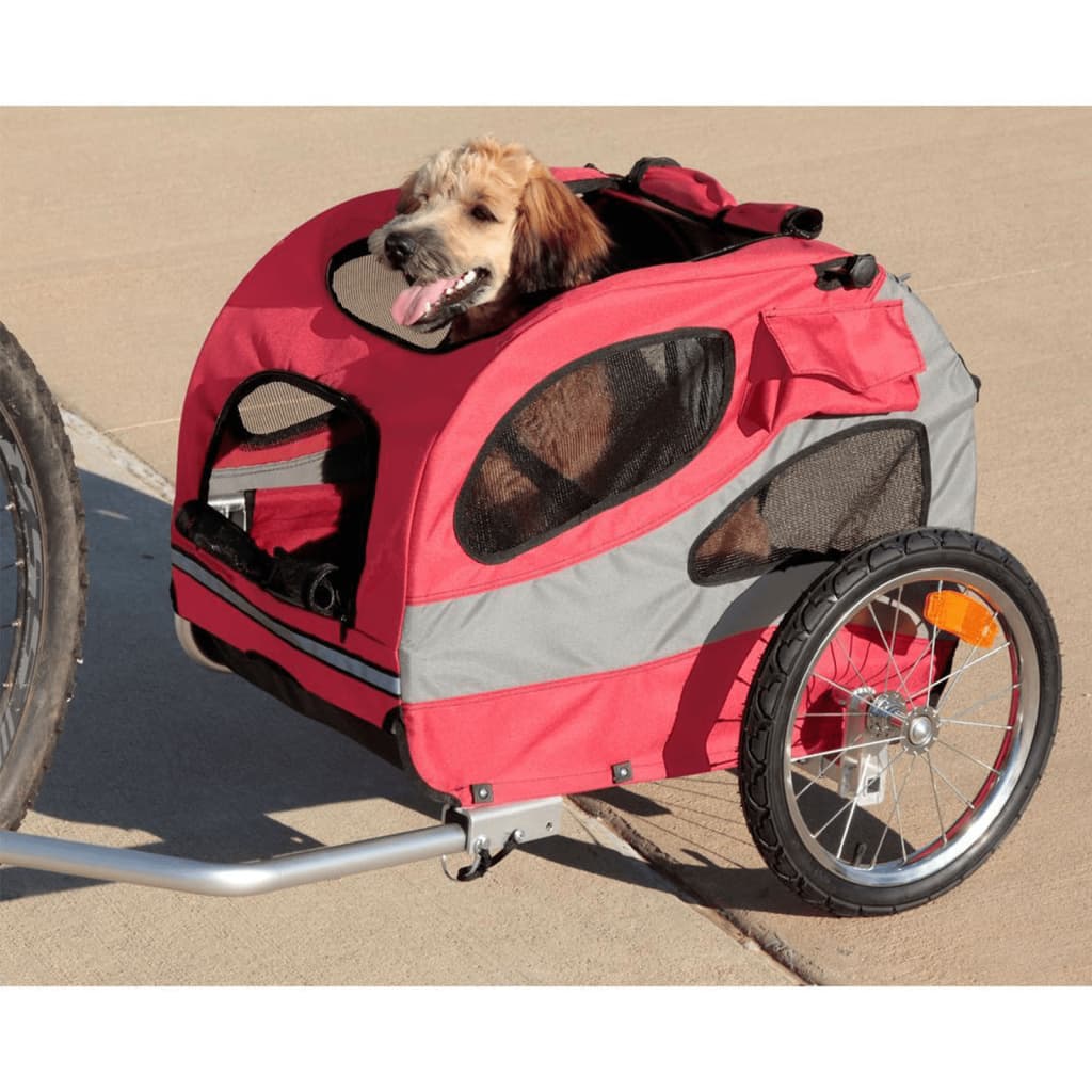 PetSafe Remorque de vélo pour chien Happy Ride M Rouge