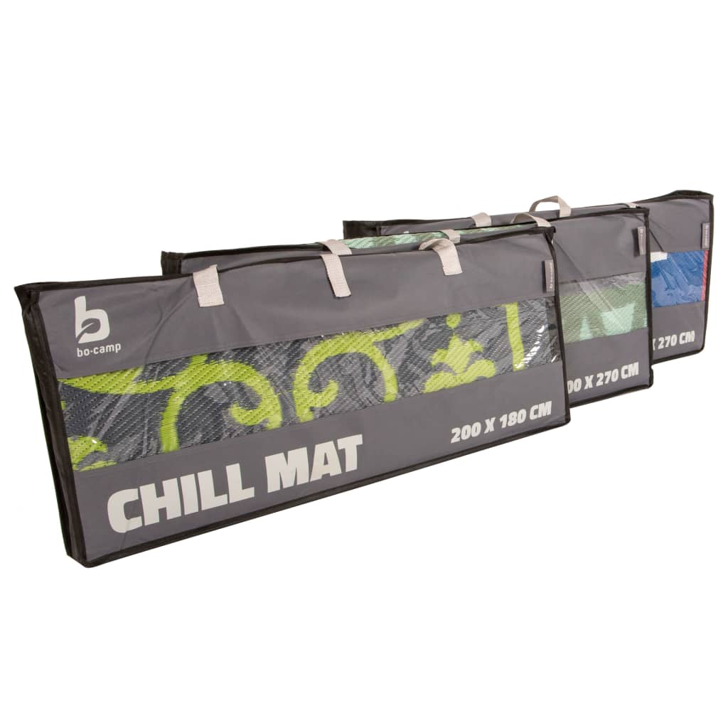 Bo-Camp Tapis d'extérieur Chill mat Lounge 2,7x2 m Bleu 4271021