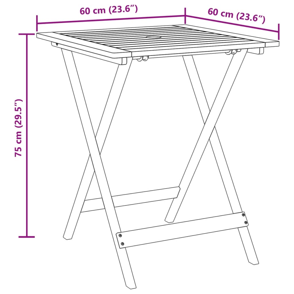 vidaXL Ensemble de bistro 3 pcs noir résine tressée et bois massif