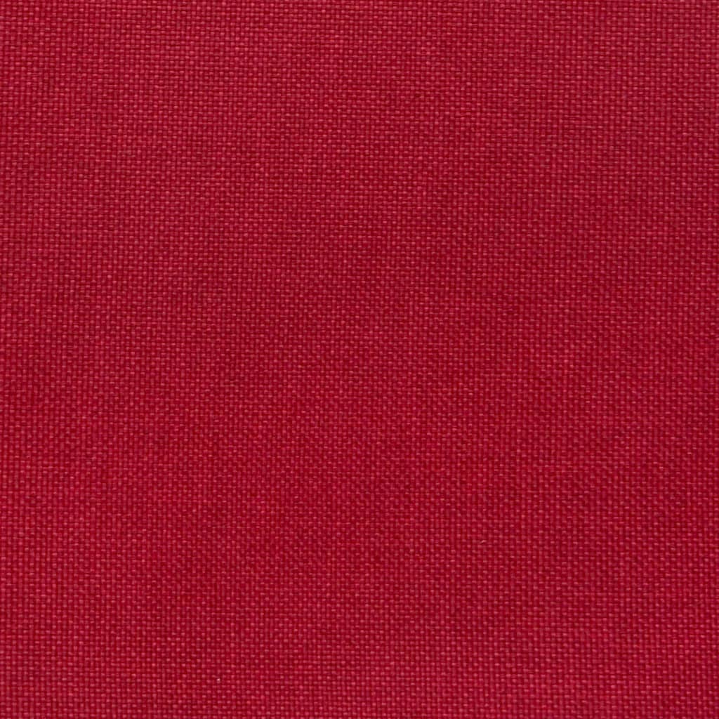 vidaXL Chaises pivotantes à manger lot de 2 rouge bordeaux tissu