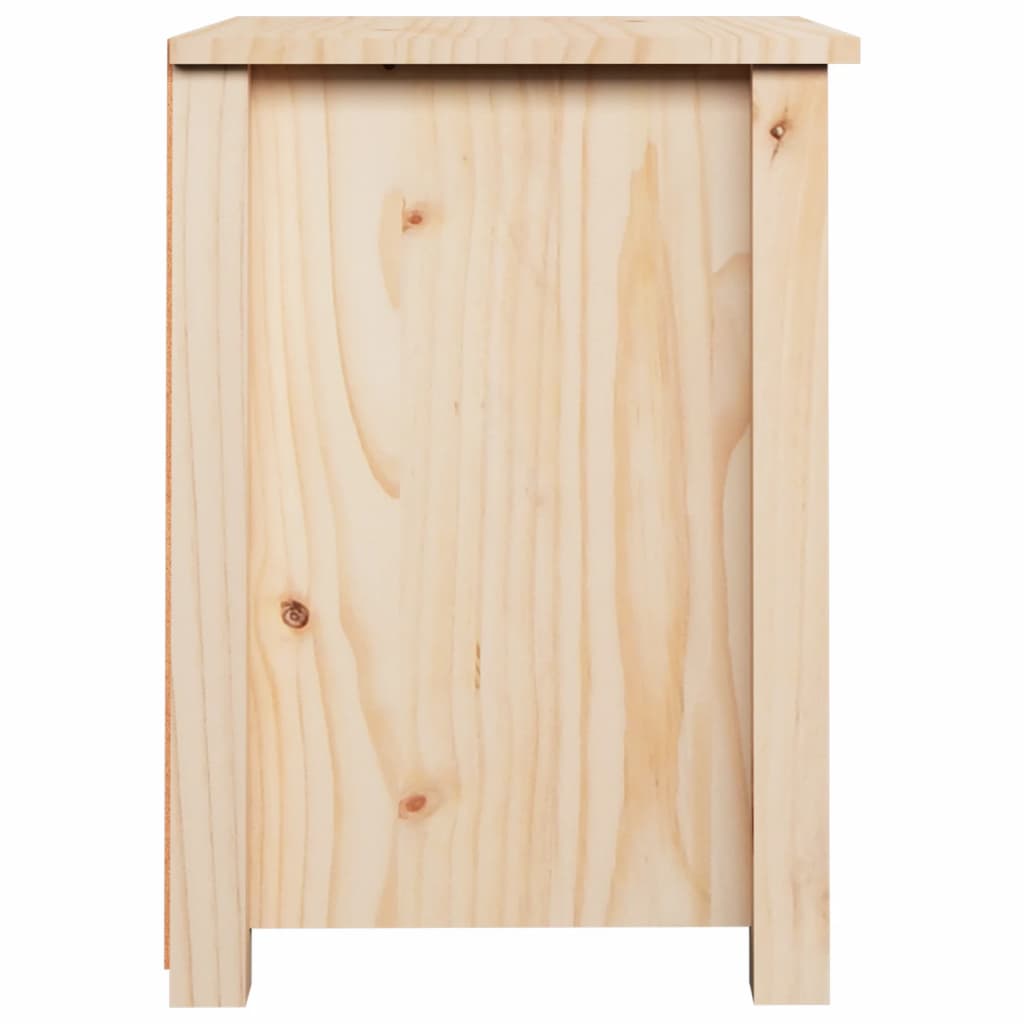 vidaXL Tables de chevet 2 pcs 40x35x49 cm Bois de pin massif