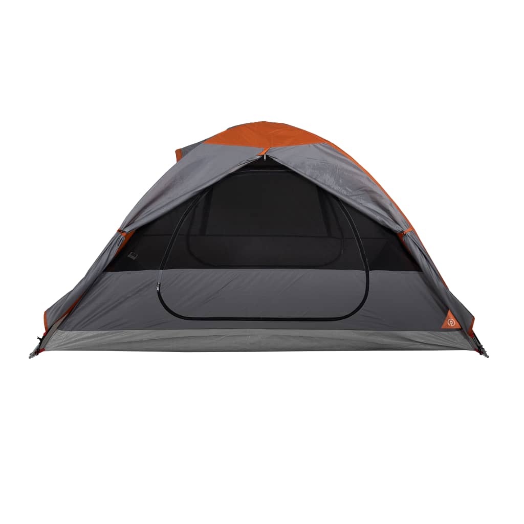 vidaXL Tente de camping à dôme 2 personnes orange imperméable