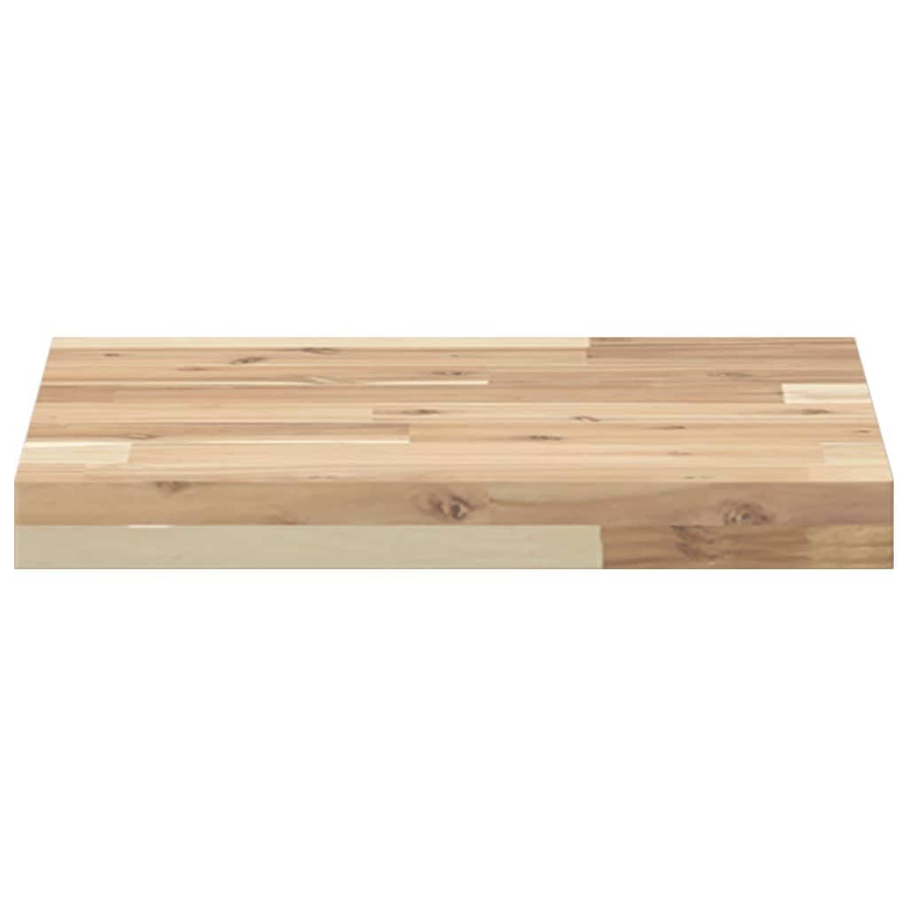 vidaXL Dessus de table carré 40x40x4 cm bois massif d'acacia