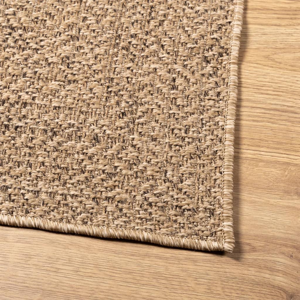 vidaXL Tapis ZIZUR 80x150 cm aspect de jute intérieur et extérieur