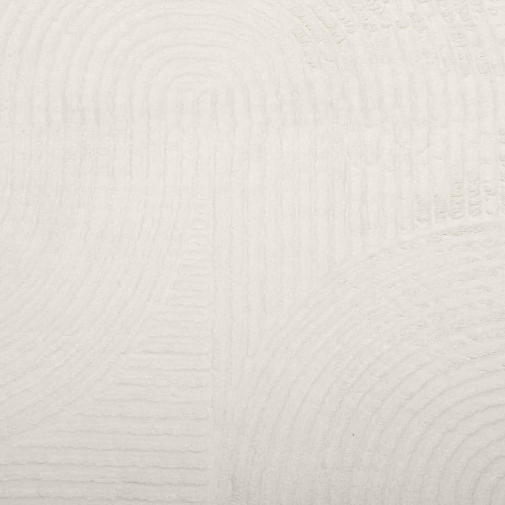 vidaXL Tapis IZA poils courts style scandinave crème 80x150 cm