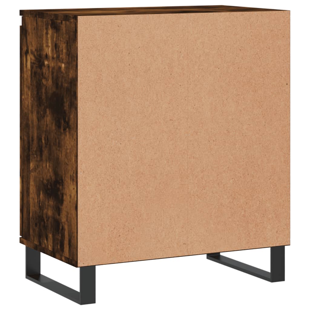 vidaXL Buffet Chêne fumé 60x35x70 cm Bois d'ingénierie