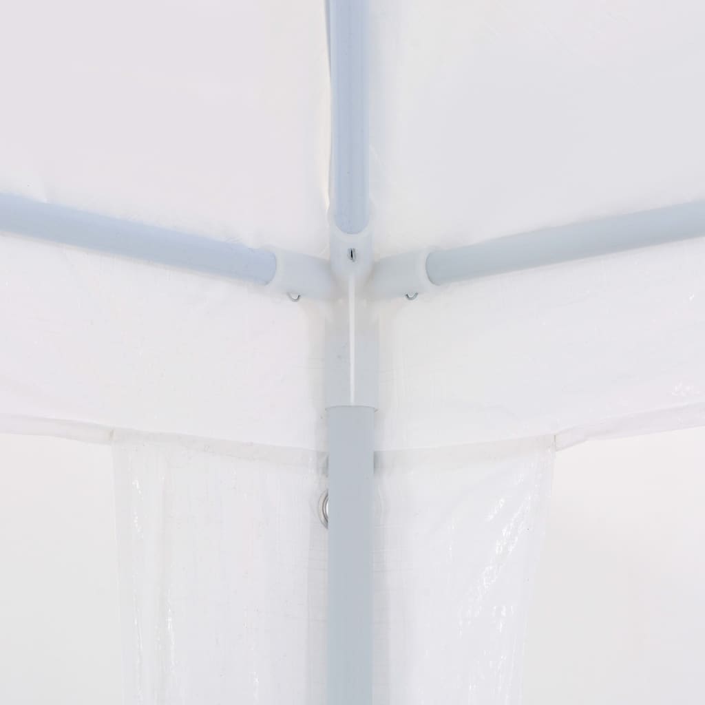 vidaXL Tente de réception 3x6 m PE Blanc