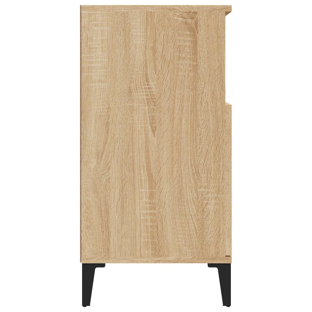 vidaXL Buffet Chêne sonoma 60x35x70 cm Bois d'ingénierie