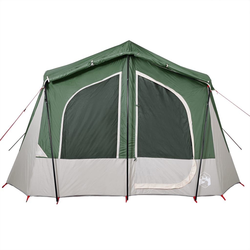 vidaXL Tente de camping de cabine 5 personnes vert imperméable