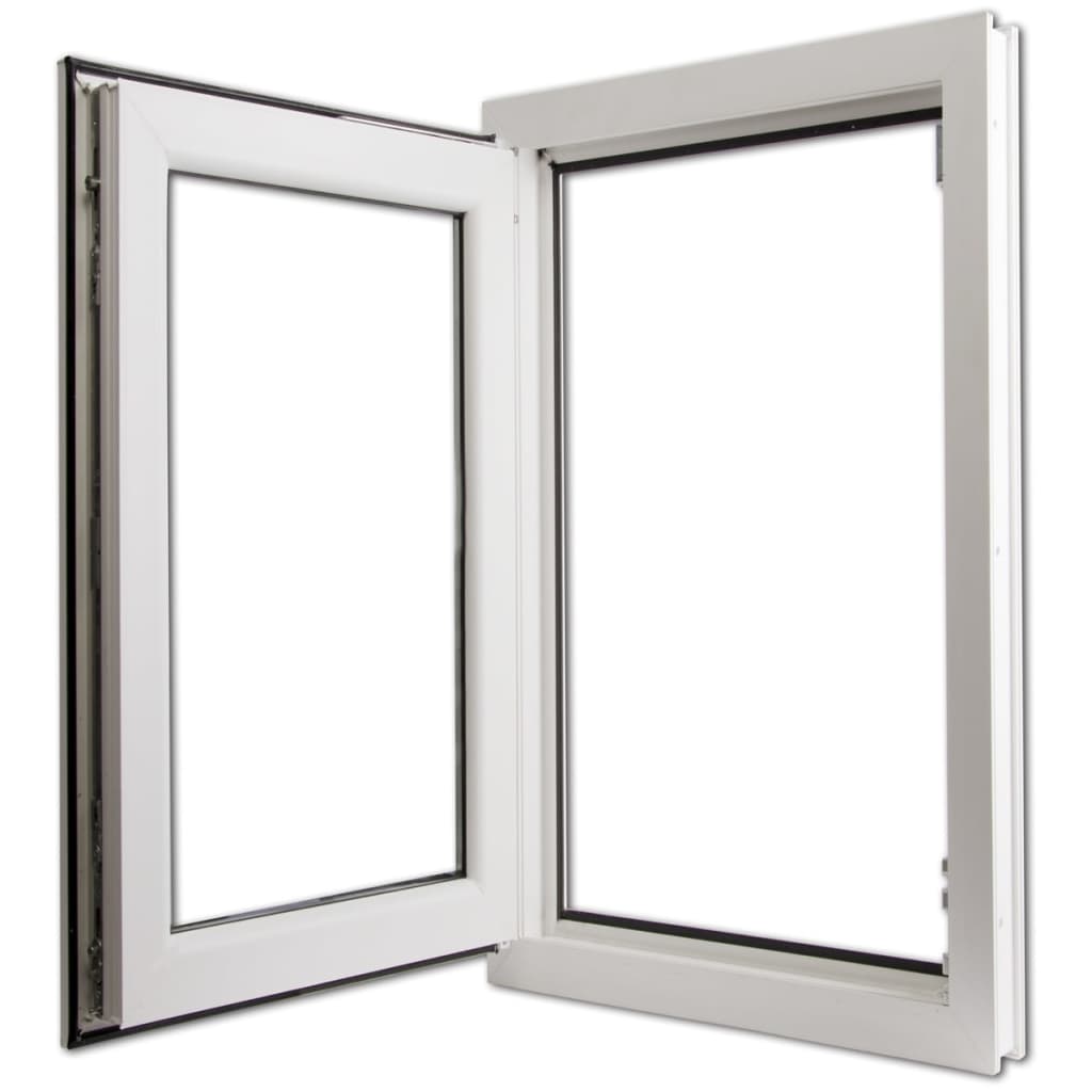 Fenêtre PVC triple vitrage oscillo-battante poignée à droite 60x100cm