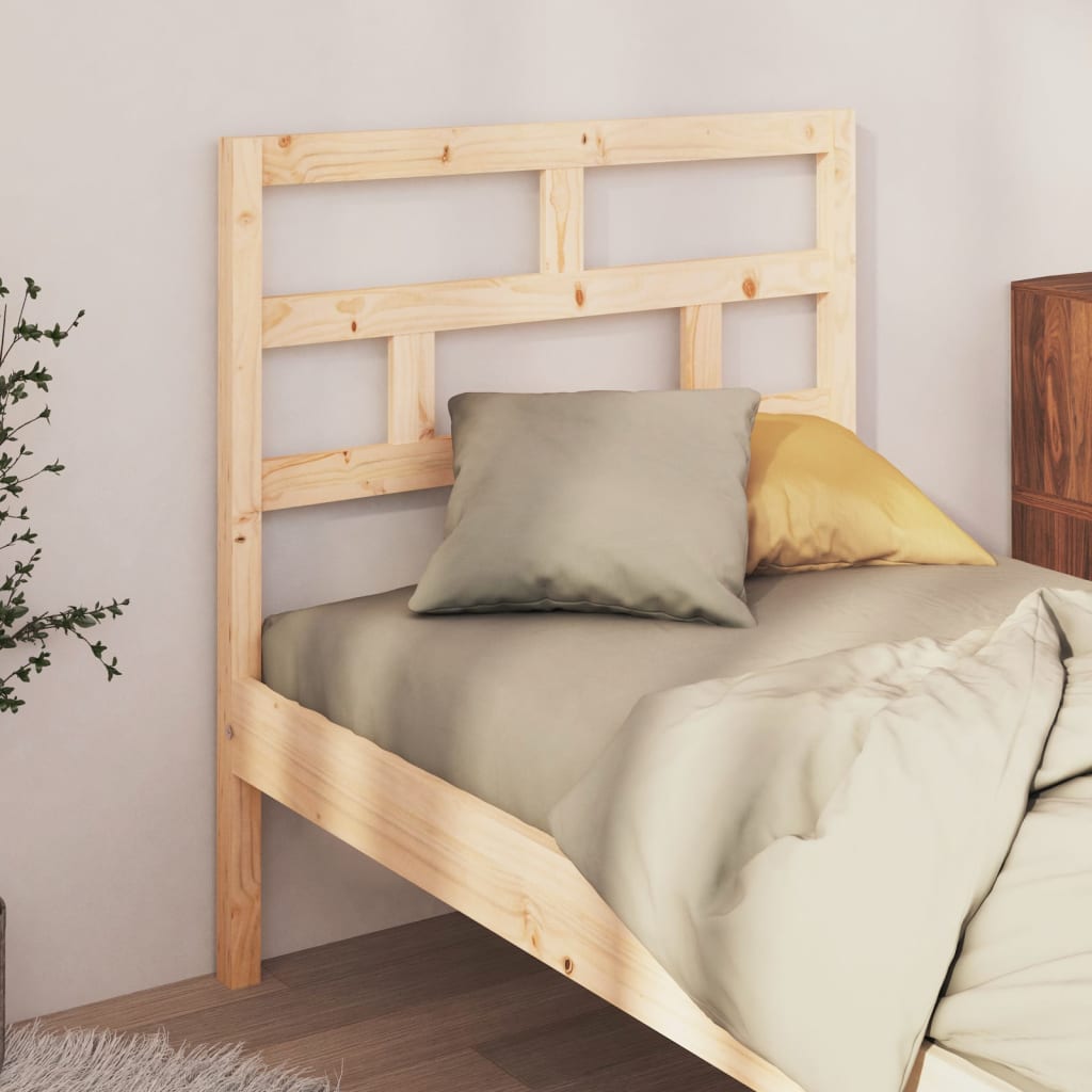 vidaXL Tête de lit 106x4x100 cm Bois massif de pin