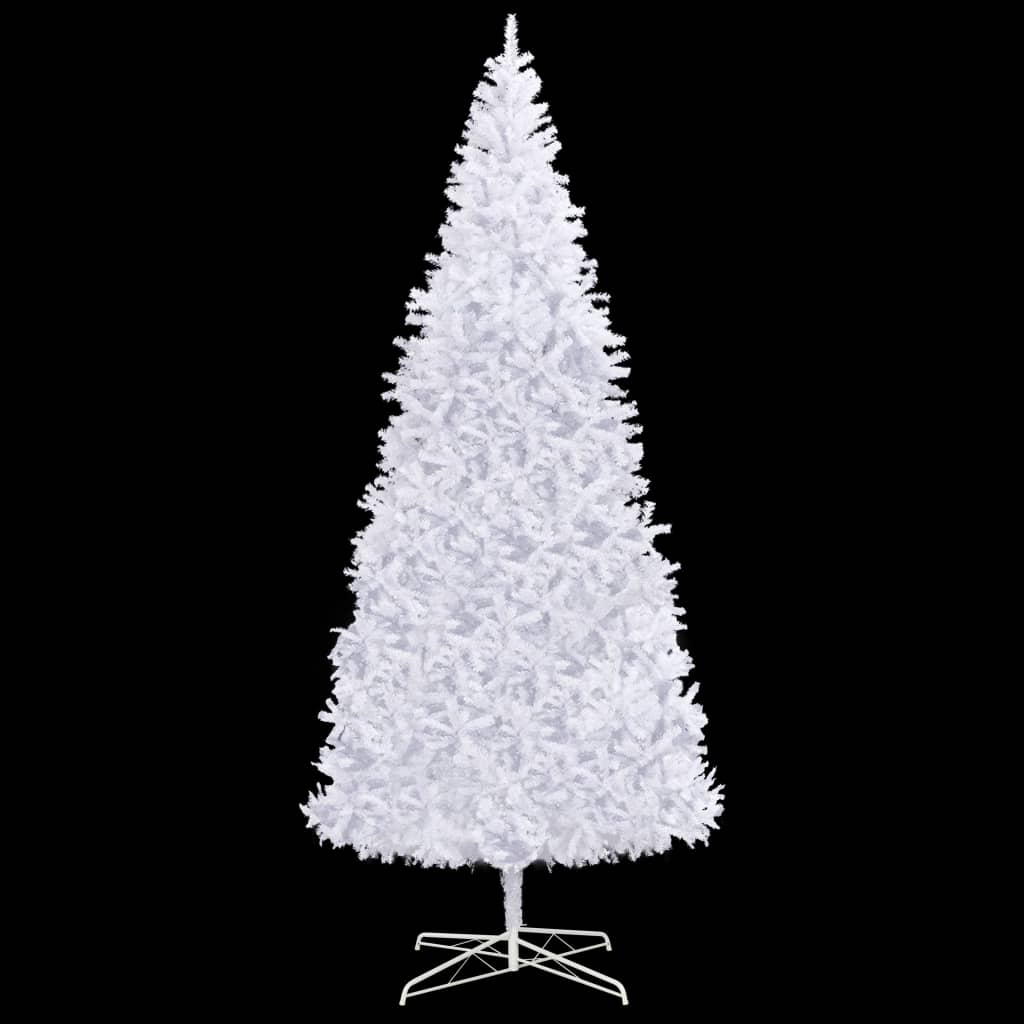 vidaXL Sapin de Noël artificiel 400 cm Blanc