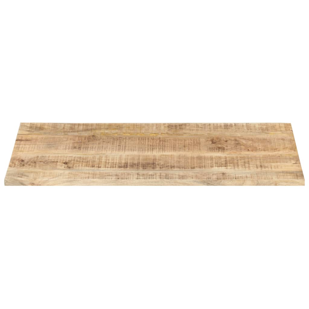 vidaXL Dessus de table bois de manguier solide 25-27 mm 100x60 cm