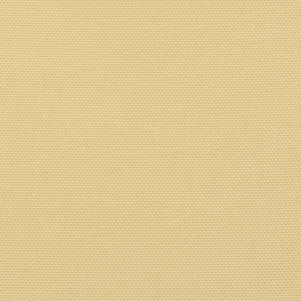 vidaXL Voile d'ombrage sable 3x4x4 m 100 % polyester oxford