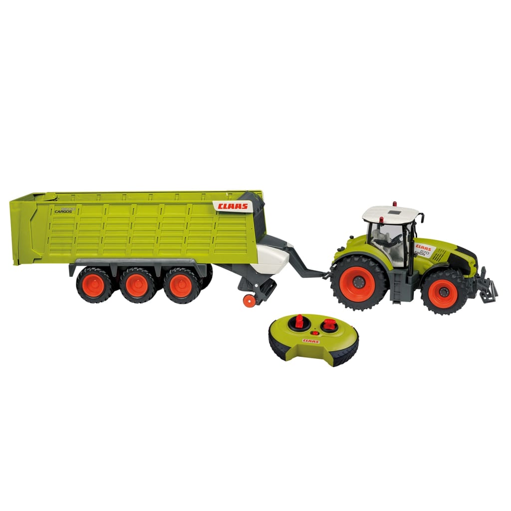 Modèle 2 - Tracteur Agricole Télécommandé Pour Enfant, Jouet Pour Garçon,  Camion, Remorque, 1-24g, 2.4