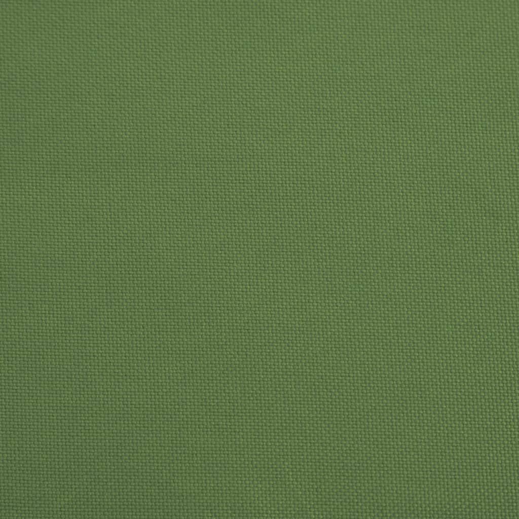vidaXL Poussette pour chien pliante Vert 100x49x96 cm Tissu de lin