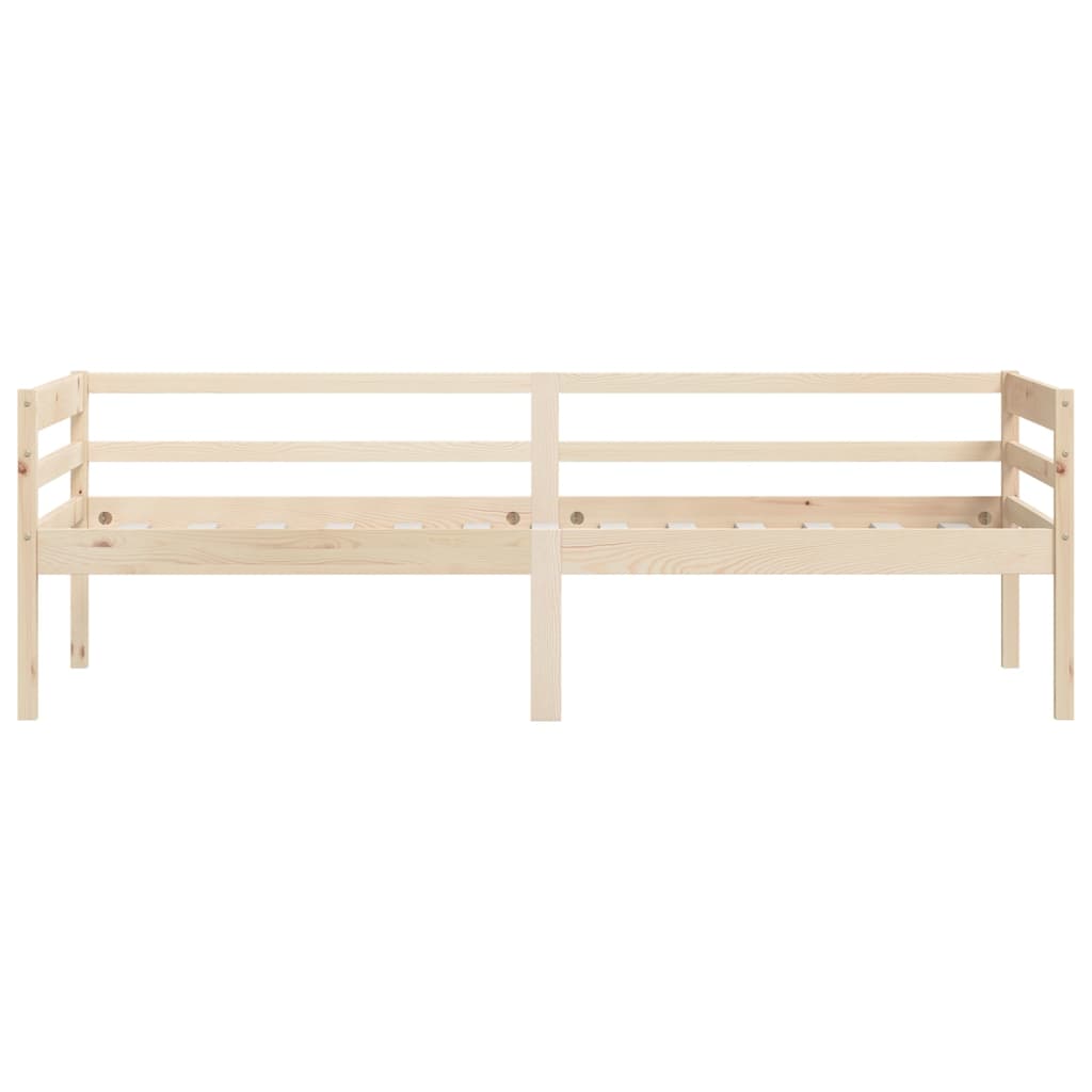 vidaXL Cadre de lit sans matelas bois de pin massif 90x200 cm