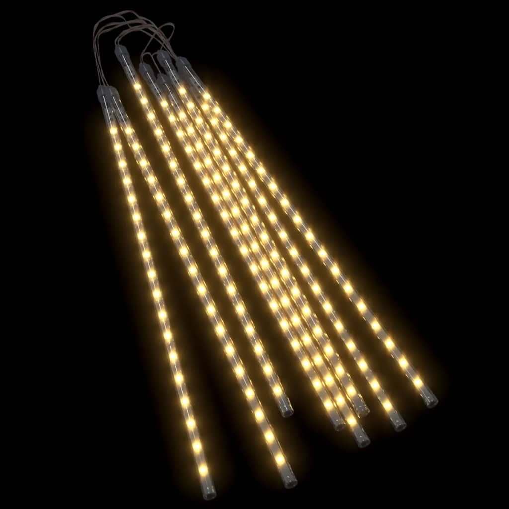 vidaXL Guirlandes lumineuses 8 pcs 50 cm 288 LED blanc chaud