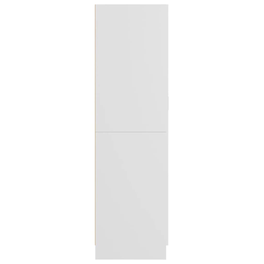 vidaXL Garde-robe Blanc 82,5x51,5x180 cm Aggloméré