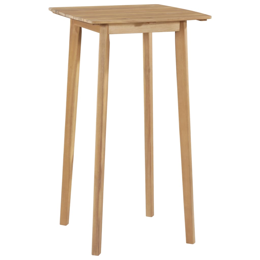 vidaXL Ensemble à manger d'extérieur 5 pcs Bois d'acacia solide