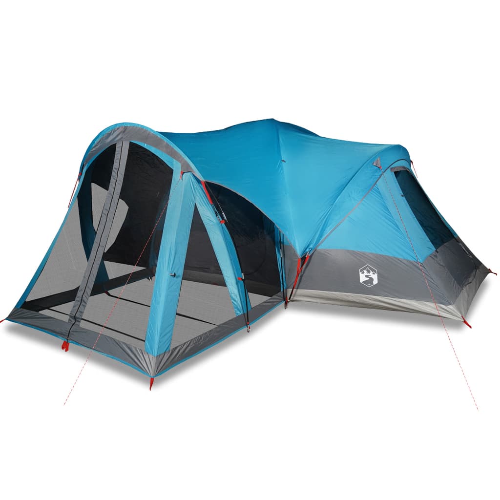 vidaXL Tente familiale tipi 8 personnes bleu imperméable