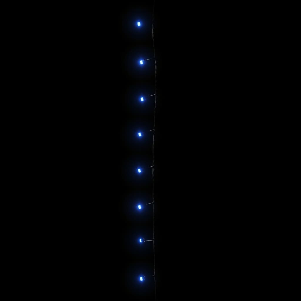 vidaXL Guirlande lumineuse 400 LED Bleu 40 m 8 effets lumineux