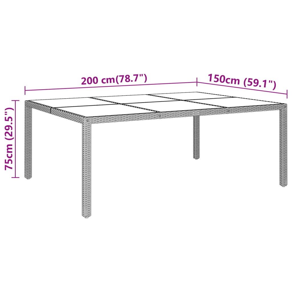 vidaXL Ensemble à manger de jardin 11 pcs résine tressée gris