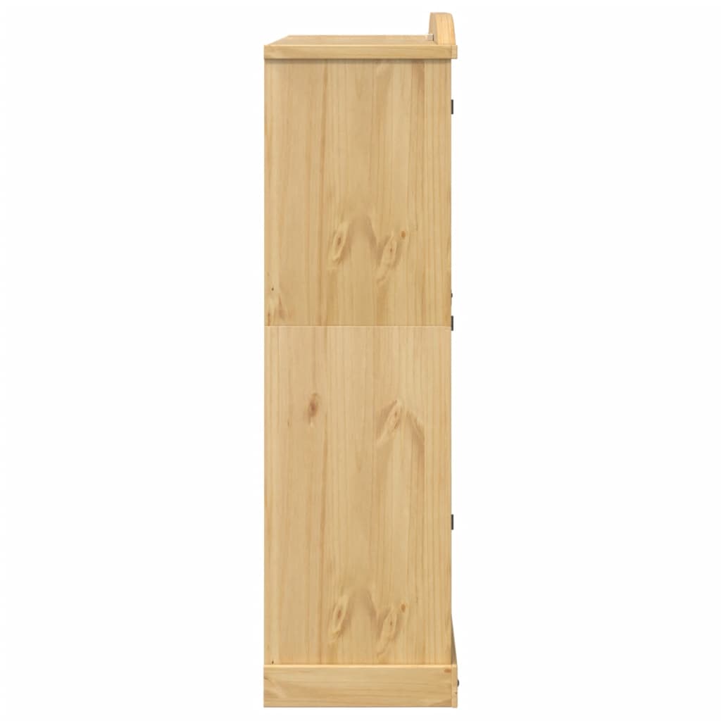 vidaXL Garde-robe Corona 151,5x52x186 cm bois de pin massif