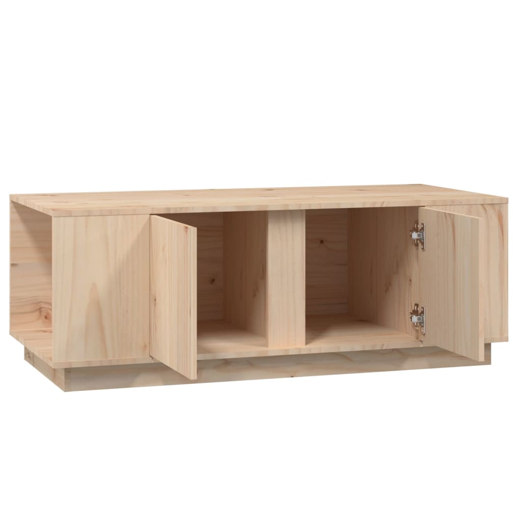 vidaXL Table basse 110x50x40 cm Bois massif de pin