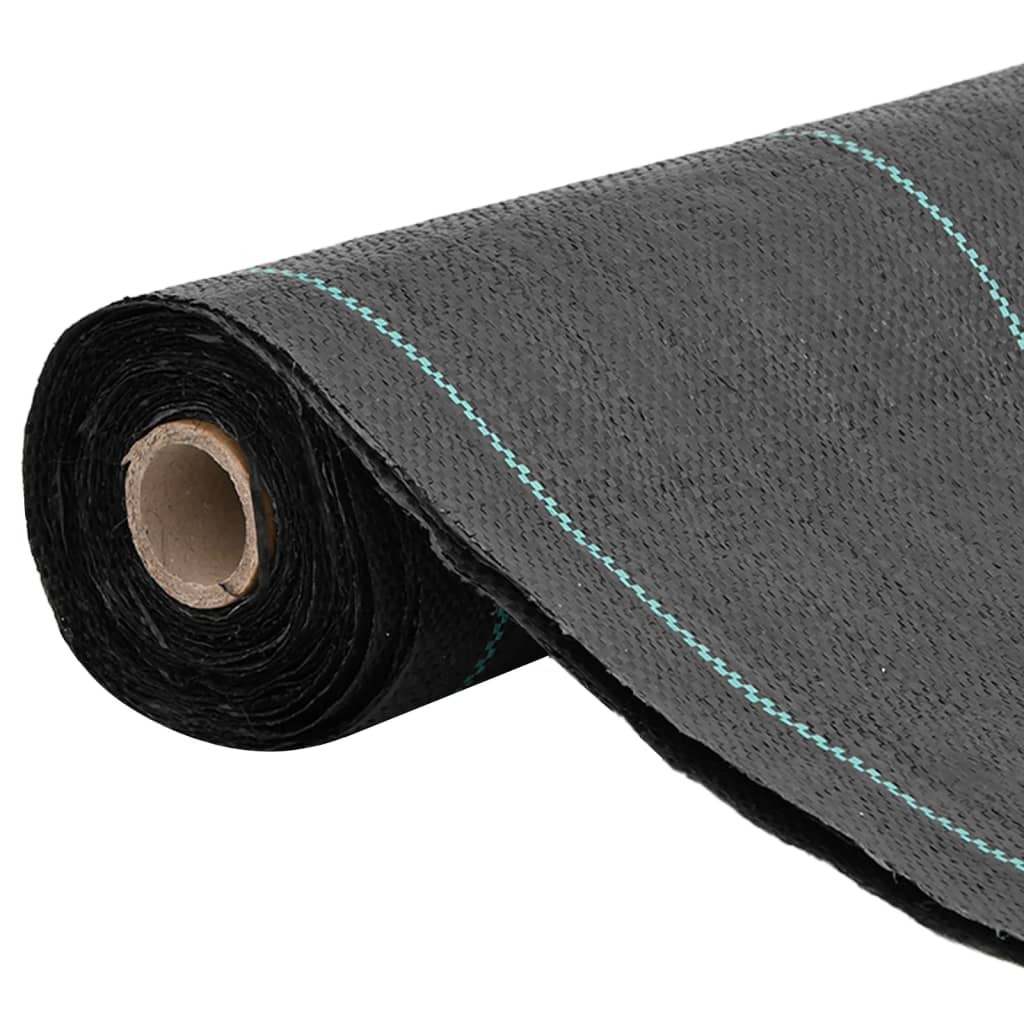 vidaXL Membrane anti-mauvaises herbes noir 0,5x200 m PP