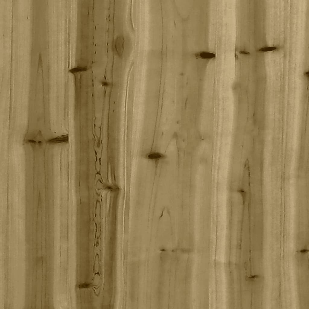 vidaXL Jardinière 60x40x50 cm bois de pin imprégné