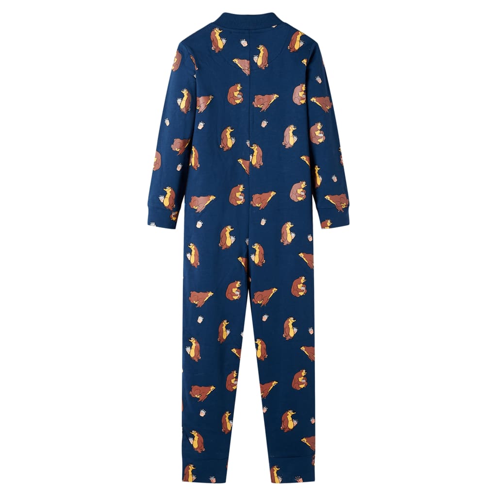 Combinaison enfants bleu jean 128