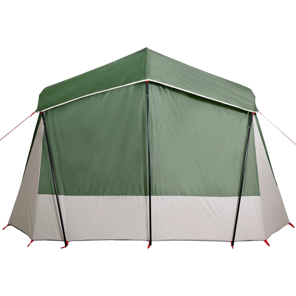 vidaXL Tente de camping de cabine 5 personnes vert imperméable